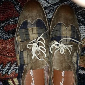 Mens Plaid Shoes
